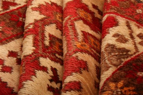 Baluch Beige Hand Knotted 41 X 68 Area Rug 100-27903 Image 2
