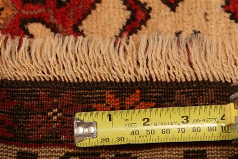 Baluch Beige Hand Knotted 41 X 68 Area Rug 100-27903 Image 4