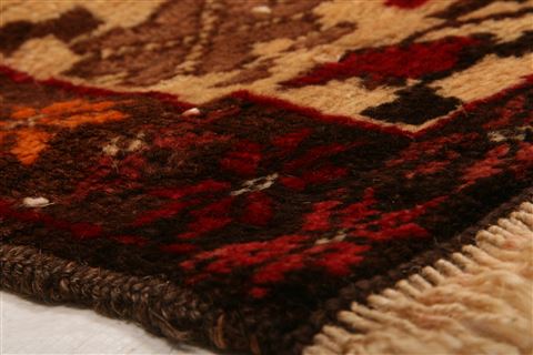 Baluch Beige Hand Knotted 41 X 68 Area Rug 100-27903 Image 5