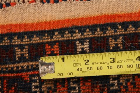 Baluch Brown Hand Knotted 45 X 62 Area Rug 253-27906 Image 4