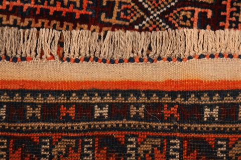 Baluch Brown Hand Knotted 45 X 62 Area Rug 253-27906 Image 5