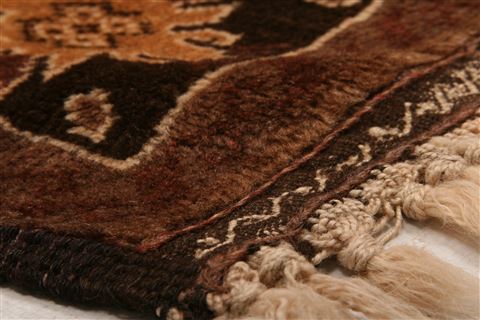 Baluch Brown Hand Knotted 34 X 64 Area Rug 100-27908 Image 1