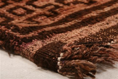 Baluch Orange Hand Knotted 44 X 78 Area Rug 100-27911 Image 1