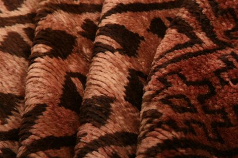 Baluch Orange Hand Knotted 44 X 78 Area Rug 100-27911 Image 3