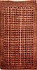 Baluch Orange Hand Knotted 44 X 78  Area Rug 100-27911 Thumb 0