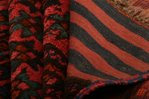 Baluch Red Hand Knotted 46 X 610 Area Rug 100-27912 Image 3