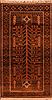 Baluch Orange Hand Knotted 34 X 64  Area Rug 253-27914 Thumb 0