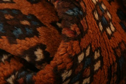 Baluch Orange Hand Knotted 30 X 53 Area Rug 253-27915 Image 1