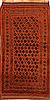 Baluch Orange Hand Knotted 30 X 53  Area Rug 253-27915 Thumb 0