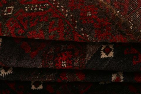 Baluch Red Hand Knotted 44 X 69 Area Rug 100-27916 Image 3