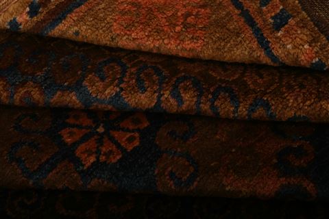 Baluch Yellow Hand Knotted 45 X 80 Area Rug 253-27917 Image 3