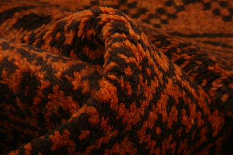 Baluch Orange Hand Knotted 36 X 57 Area Rug 100-27918 Image 1