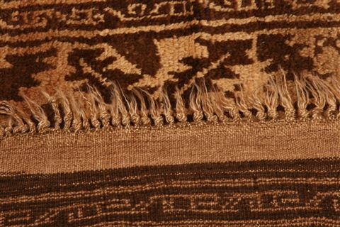 Baluch Beige Hand Knotted 410 X 511 Area Rug 100-27921 Image 5