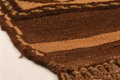 Baluch Beige Hand Knotted 39 X 70 Area Rug 100-27922 Image 6