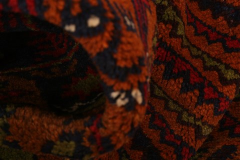 Baluch Red Hand Knotted 39 X 62 Area Rug 253-27923 Image 7