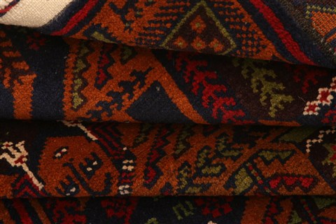 Baluch Red Hand Knotted 39 X 62 Area Rug 253-27923 Image 9