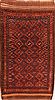 Baluch Red Runner Hand Knotted 33 X 59  Area Rug 253-27924 Thumb 0