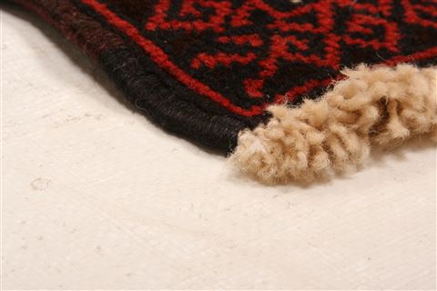 Baluch Red Hand Knotted 30 X 58 Area Rug 100-27926 Image 5