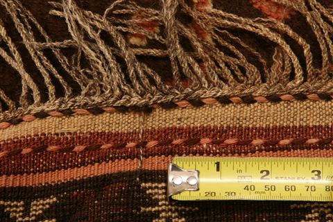 Baluch Orange Hand Knotted 37 X 62 Area Rug 253-27927 Image 4