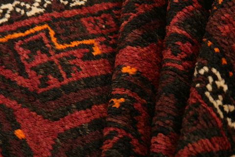 Baluch Red Hand Knotted 37 X 62 Area Rug 100-27929 Image 2