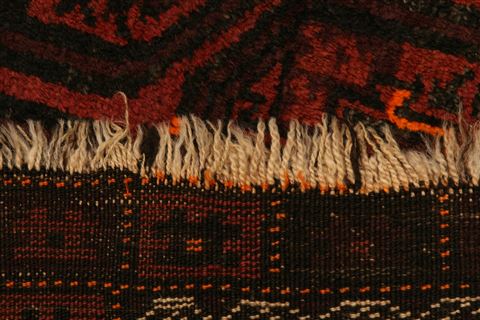 Baluch Red Hand Knotted 37 X 62 Area Rug 100-27929 Image 5