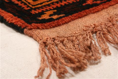 Baluch Red Hand Knotted 42 X 66 Area Rug 253-27930 Image 5