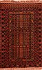 Baluch Red Hand Knotted 42 X 66  Area Rug 253-27930 Thumb 0