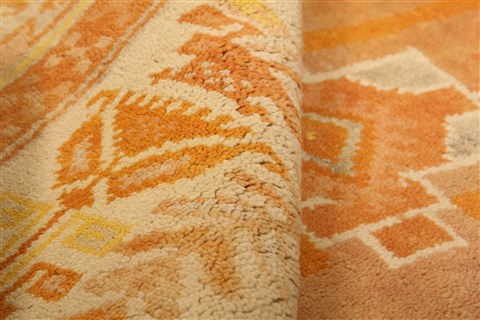 Baluch Yellow Hand Knotted 37 X 610 Area Rug 253-27932 Image 8