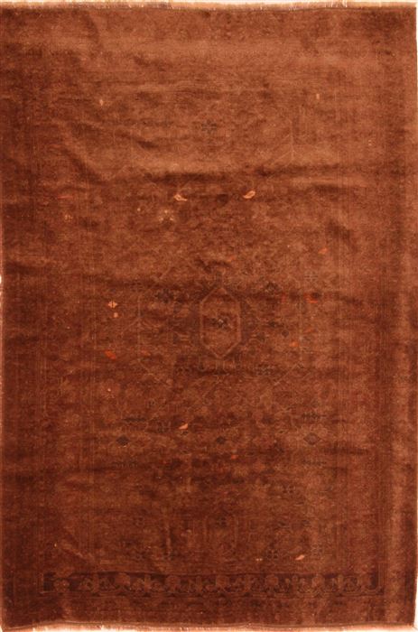 Baluch Brown Hand Knotted 40 X 61 Area Rug 253-27934 Image 0