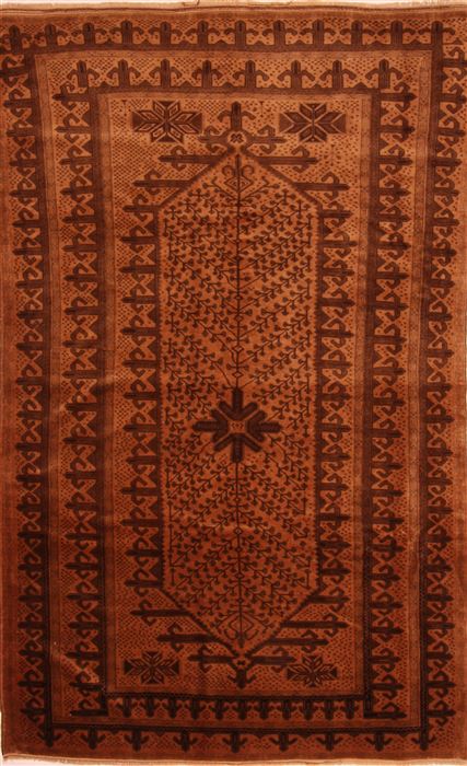 Baluch Brown Hand Knotted 511 X 911 Area Rug 100-27937 Image 0