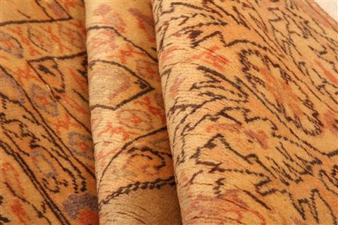 Kayseri Beige Hand Knotted 100 X 125 Area Rug 253-27939 Image 2