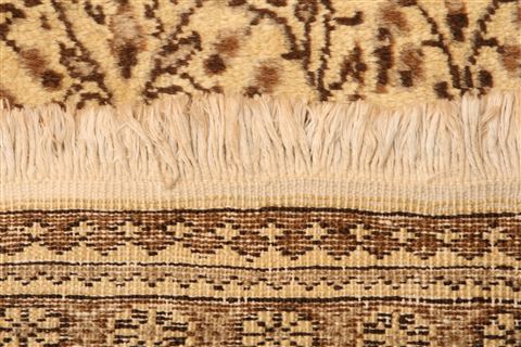 Kayseri Brown Hand Knotted 94 X 132  Area Rug 253-27940 Image 6