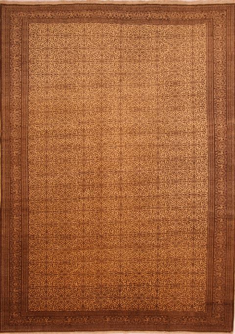 Kayseri Brown Hand Knotted 94 X 132  Area Rug 253-27940 Image 0