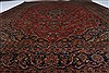 Kashan Red Hand Knotted 87 X 114  Area Rug 100-27943 Thumb 19