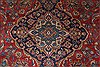 Kashan Red Hand Knotted 87 X 114  Area Rug 100-27943 Thumb 21