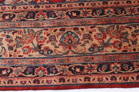 Hamedan Beige Hand Knotted 88 X 124 Area Rug 100-27944 Image 6