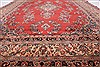 Hamedan Beige Hand Knotted 88 X 124 Area Rug 100-27944 Thumb 5
