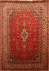Hamedan Beige Hand Knotted 88 X 124 Area Rug 100-27944 Thumb 0