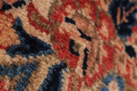 Hamedan Blue Hand Knotted 88 X 116 Area Rug 100-27945 Image 14