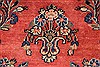 Hamedan Blue Hand Knotted 88 X 116  Area Rug 100-27945 Thumb 12