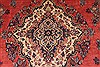 Hamedan Blue Hand Knotted 88 X 116 Area Rug 100-27945 Thumb 8