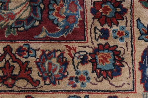 Yazd Blue Hand Knotted 81 X 114 Area Rug 100-27949 Image 1