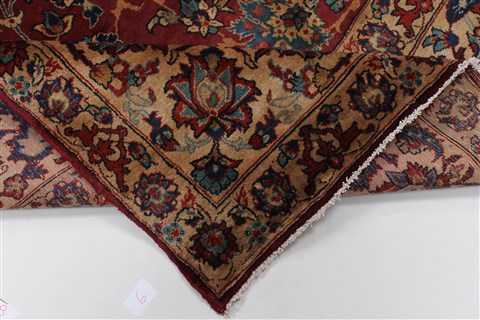Yazd Blue Hand Knotted 81 X 114 Area Rug 100-27949 Image 4