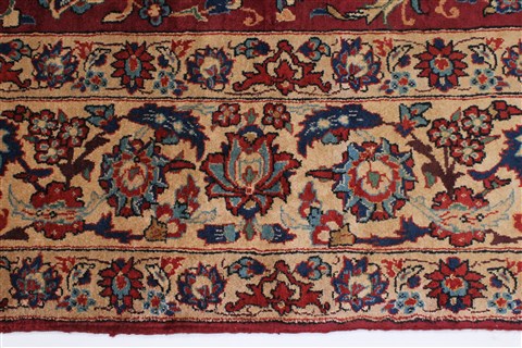 Yazd Blue Hand Knotted 81 X 114 Area Rug 100-27949 Image 7