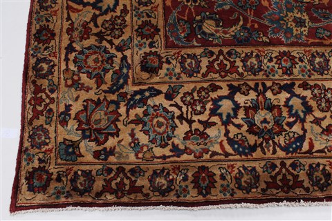 Yazd Blue Hand Knotted 81 X 114 Area Rug 100-27949 Image 9