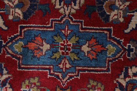 Mashad Red Hand Knotted 64 X 100  Area Rug 100-27950 Image 13
