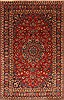 Mashad Red Hand Knotted 64 X 100  Area Rug 100-27950 Thumb 0