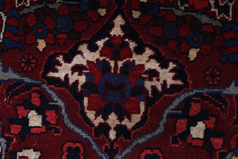 Bakhtiar Red Hand Knotted 73 X 108 Area Rug 100-27953 Image 13