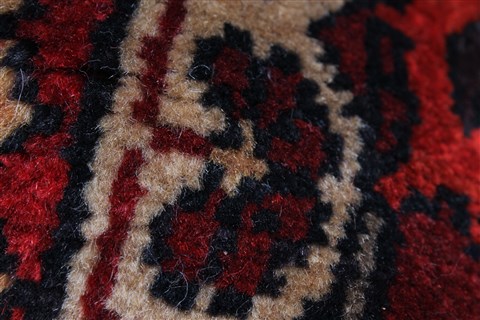 Bakhtiar Red Hand Knotted 73 X 108 Area Rug 100-27953 Image 2