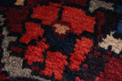 Bakhtiar Red Hand Knotted 73 X 108 Area Rug 100-27953 Image 3
